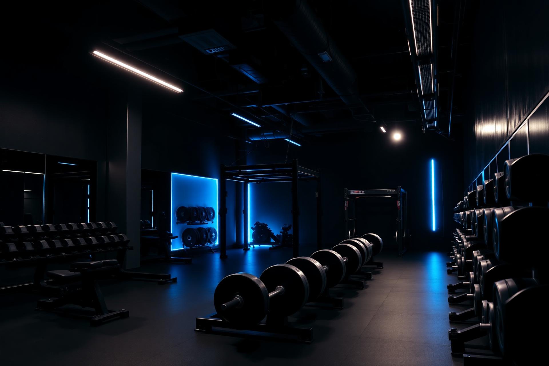 Interior del gimnasio Fusion Gym